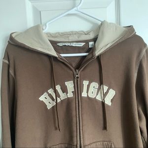 Tommy Hilfiger brown hoodie
